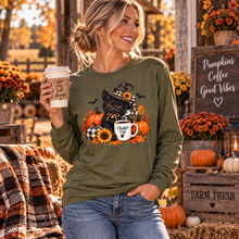 Load image into Gallery viewer, Whiskers &amp; Brews | Unisex Long Sleeve Tee
