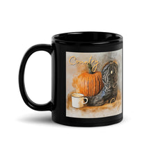 Load image into Gallery viewer, Country Cozy Black Mug
