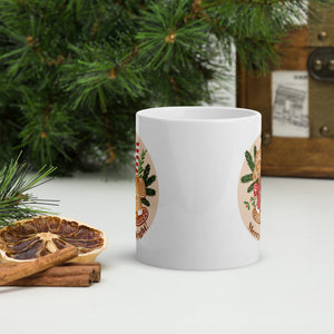 Merry & Bright White Mug