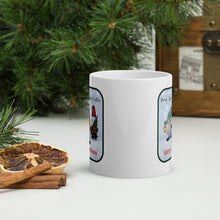 Load image into Gallery viewer, Merry Gnome Christmas White Mug
