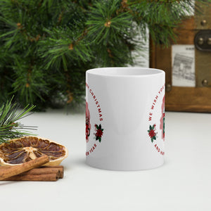 We Wish You A Merry Christmas White Mug