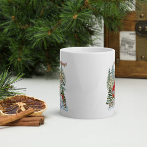 Snowman Holiday  White Mug