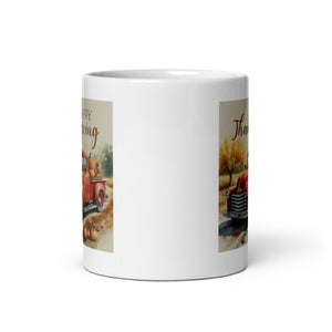 Thanksgiving White Mug