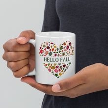 Load image into Gallery viewer, Hello Fall White Mug
