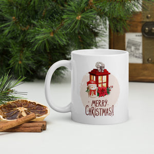 Merry Christmas White Mug