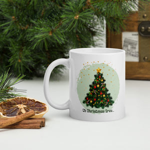 Oh Christmas Tree White Mug