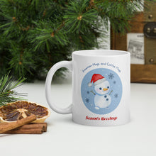 Load image into Gallery viewer, Season&#39;s Greetings White Mug
