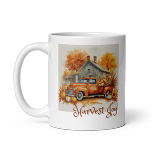 Harvest Joy White Mug