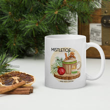 Load image into Gallery viewer, Mistletoe White Mug
