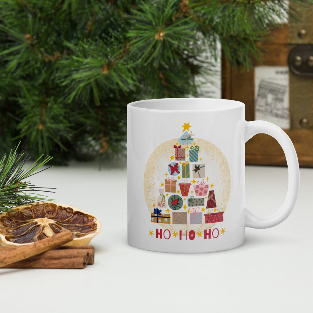 Christmas Tree White Mug