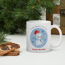 Load image into Gallery viewer, Season&#39;s Greetings White Mug
