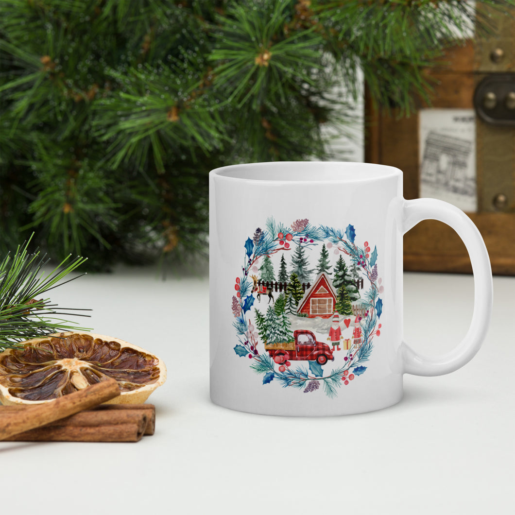 Christmas Time White Mug