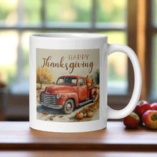 Load image into Gallery viewer, Thanksgiving White Mug
